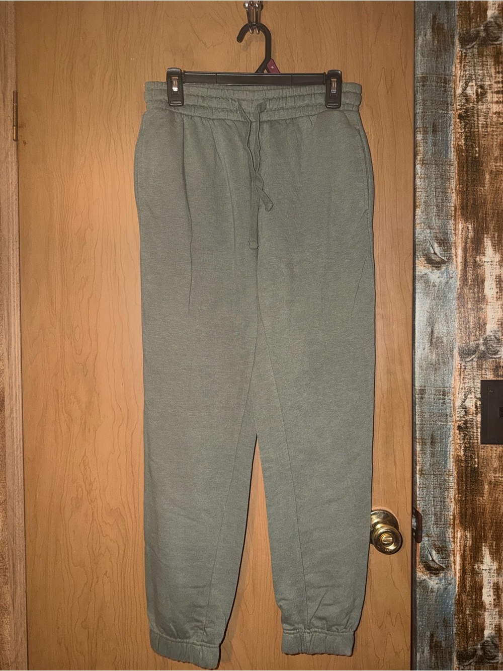 No Boundaries Olive Green Men's Jogger Sweatpants